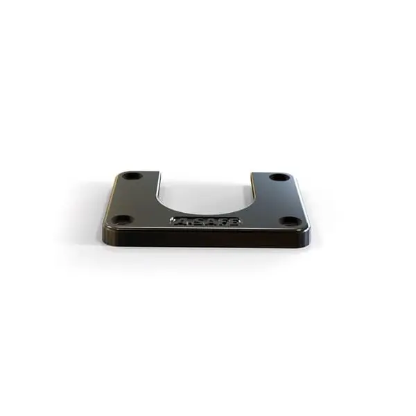 Bezpečnostná zábrana A-SAFE, bezpečnostná pätka Slider Plate pre stlpik pr. 158 mm