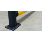 Bezpečnostná zábrana A-SAFE, bezpečnostná pätka Slider Plate pre stlpik pr. 158 mm