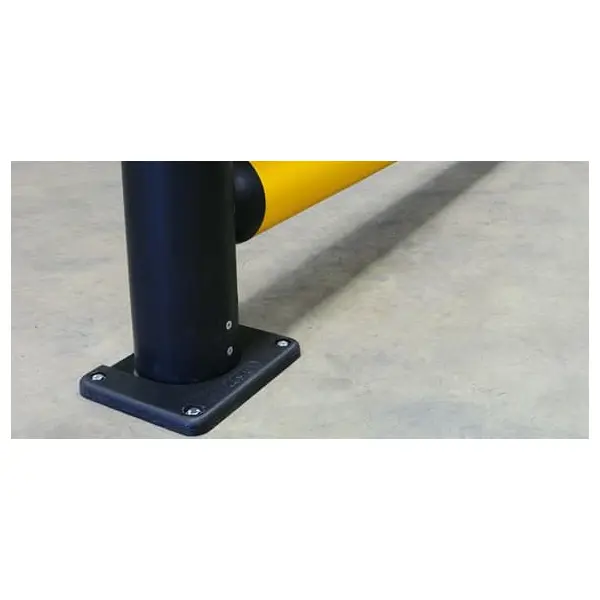 Bezpečnostná zábrana A-SAFE, bezpečnostná pätka Slider Plate pre stlpik pr. 158 mm