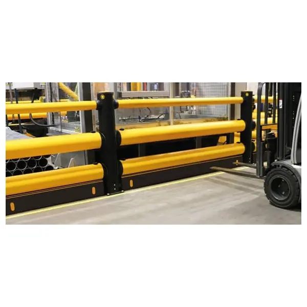 Bezpečnostná zábrana A-SAFE, iFlex Double Traffic Barrier Plus – 4,6 m