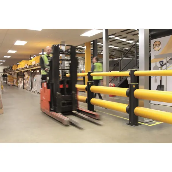 Bezpečnostná zábrana A-SAFE, iFlex Double Traffic Barrier Plus – 4,6 m