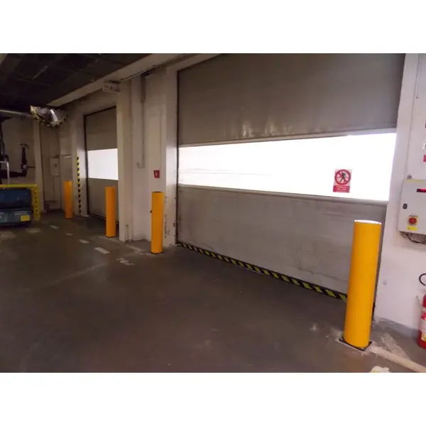 Bezpečnostná zábrana A-SAFE, iFlex stĺp Bollard – žltá, v. 835 mm, pr. 210 mm