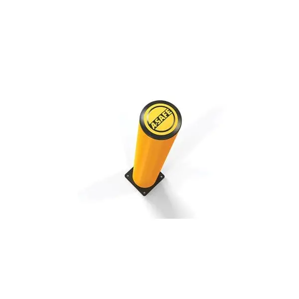 Bezpečnostná zábrana A-SAFE, iFlex stĺp Bollard – žltá, v. 835 mm, pr. 210 mm