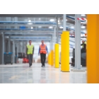 Bezpečnostná zábrana A-SAFE, iFlex stĺp Bollard – žltá, v. 835 mm, pr. 210 mm