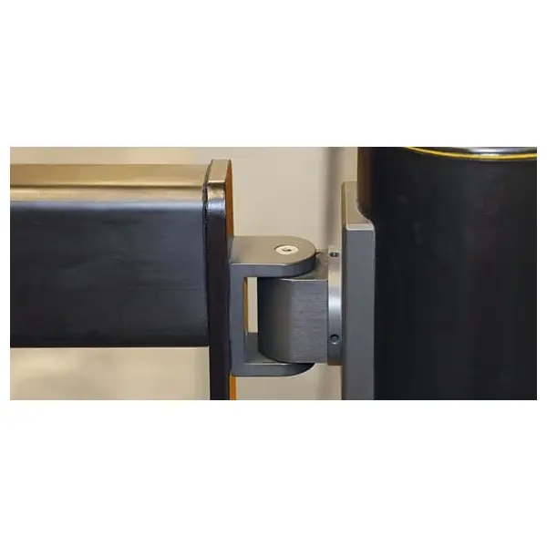 Bezpečnostná zábrana A-SAFE, krátka krídlová kyvná samouzatváracia bránka Swing Gate – 1000 mm