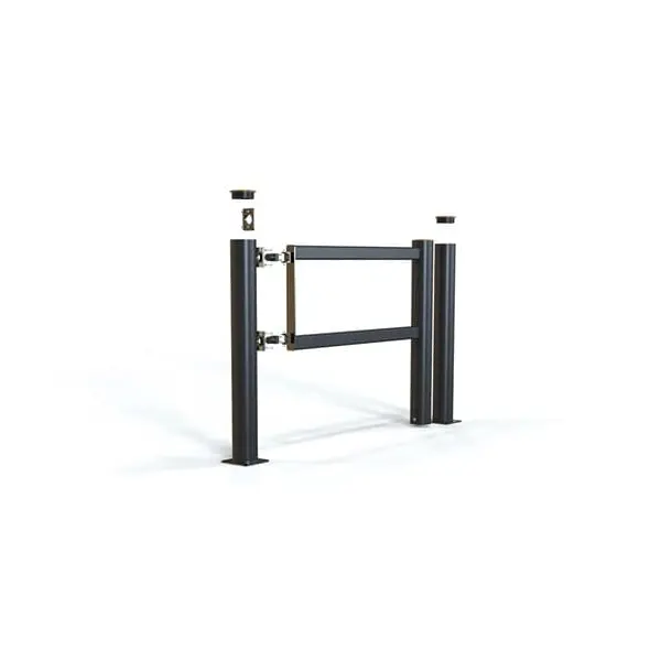 Bezpečnostná zábrana A-SAFE, krátka krídlová kyvná samouzatváracia bránka Swing Gate – 1100 mm