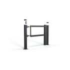Bezpečnostná zábrana A-SAFE, krátka krídlová kyvná samouzatváracia bránka Swing Gate – 800 mm