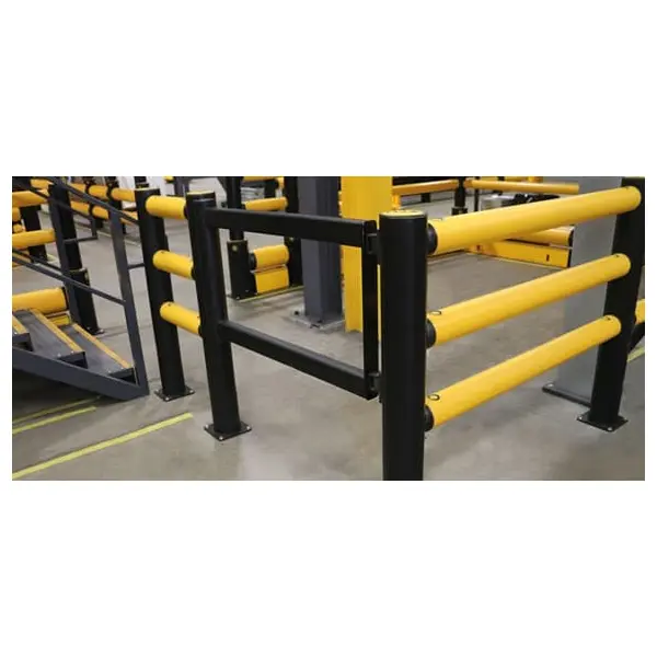 Bezpečnostná zábrana A-SAFE, krátka krídlová kyvná samouzatváracia bránka Swing Gate – 800 mm