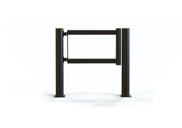 Bezpečnostná zábrana A-SAFE, krátka krídlová kyvná samozatváracia bránka Swing Gate