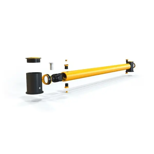 Bezpečnostná zábrana A-SAFE, mFlex Single micro Barrier GroundLevel – 0,7 m