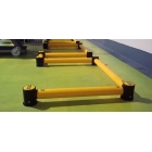 Bezpečnostná zábrana A-SAFE, mFlex Single micro Barrier GroundLevel – 0,9 m