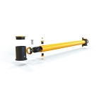 Bezpečnostná zábrana A-SAFE, mFlex Single micro Barrier GroundLevel – 1,3 m