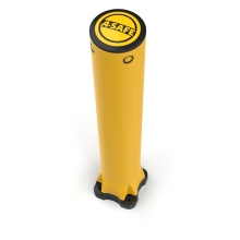 Bezpečnostná zábrana A-SAFE, Monoplex Bollard – žltá, v. 1135 mm, d.130 mm, len interiér