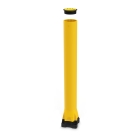 Bezpečnostná zábrana A-SAFE, Monoplex Bollard – žltá, v. 1195 mm, d.190 mm, len interiér