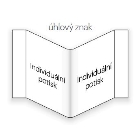 Bezpečnostné požiarne značenie – uhlový znak, indikátor smeru, 150×150 mm