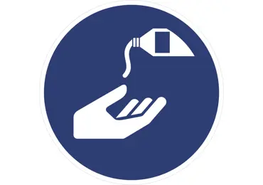 Bezpečnostné príkazové značenie – Ochrana kože