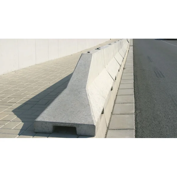 Cestné betónové zvodidlo 50 HS01CSB – krajný diel, 2000×440×500 mm