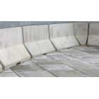 Cestné betónové zvodidlo 50 HS01CSB – krajný diel, 2000×440×500 mm