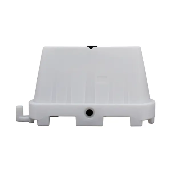 Cestné plastové zvodidlo Economic 60 – biela, 1000×600 mm