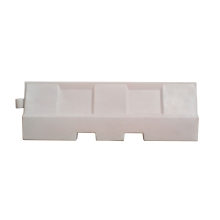 Cestné plastové zvodidlo Standard Heavy – PE, biela, 2000 mm