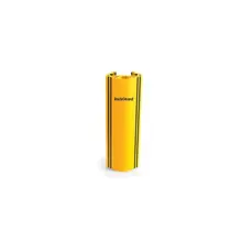 Chránič regálových stojín iFlex RackGuard, stredný bez gumovej zarážky – žltá, v. 600mm