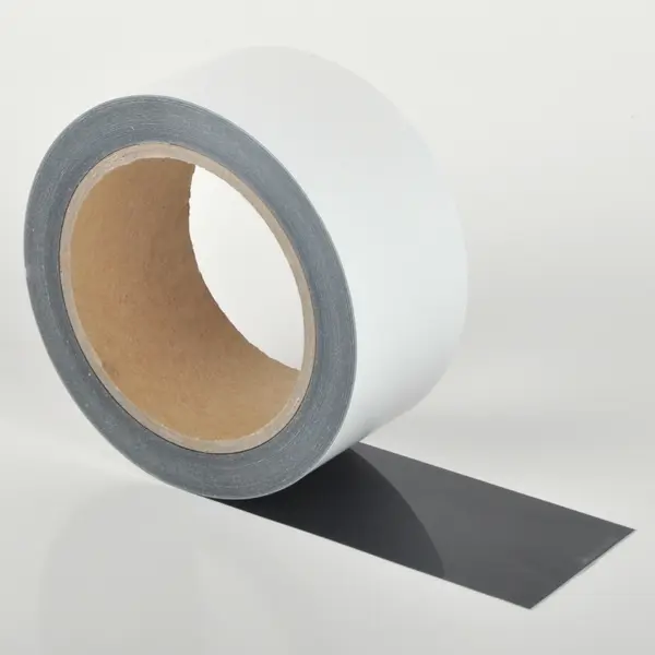 Extra tenká podlahová páska odolná proti znečisteniu WT-5229, odnímateľná – polyester, čierna, 100 mm × 15 m