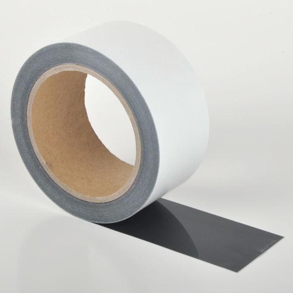 Extra tenká podlahová páska odolná proti znečisteniu WT-5229, permanentná – polyester, čierna, 50 mm × 15 m