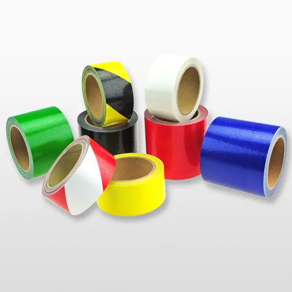 Extra tenká podlahová páska WT-5429 s protišmykovým povrchom, odnímateľná – plastová fólia, biela, 50 mm × 10 m