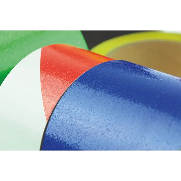 Extra tenká podlahová páska WT-5429 s protišmykovým povrchom, odnímateľná – plastová fólia, žlto-čierna, 50 mm × 10 m