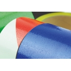 Extra tenká podlahová páska WT-5429 s protišmykovým povrchom, permanentná – plastová fólia, biela, 50 mm × 10 m