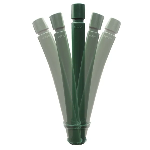 Flexibilný stĺpik k zabetónovaniu, výška 1130 (930) mm, pr. 100 mm – zelená