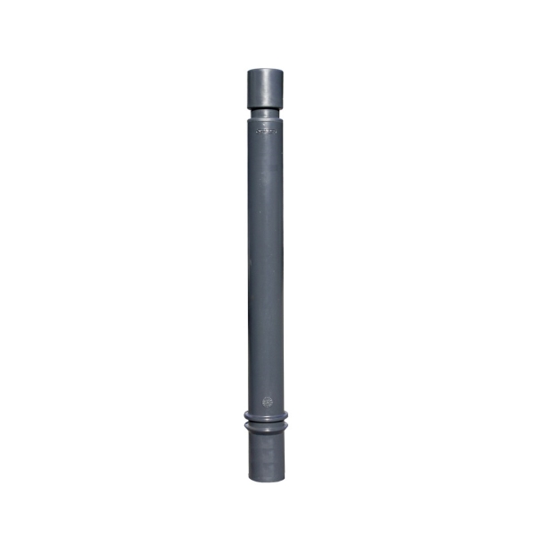 Flexibilný stĺpik k zabetónovaniu, výška 1130 (930) mm, pr.80 mm – sivá