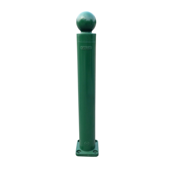 Flexibilný stĺpik, výška 800 mm, pr.100 mm, guľatá hlavica – zelená
