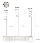 Flexibilný stĺpik, výška 800 mm, pr.80 mm – zelená