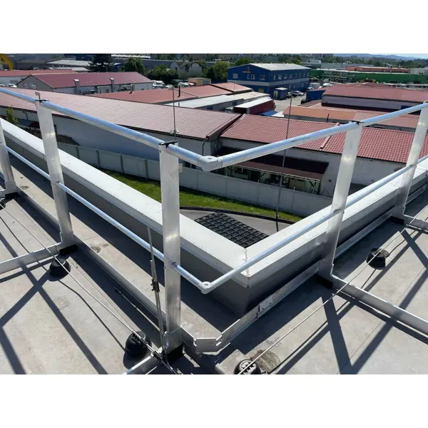 Hlinikové zábradlie VarioRail ALU Stabil 24, Vzpriamené – s priebežnými tyčami zábradlia, dĺžky do 20 m