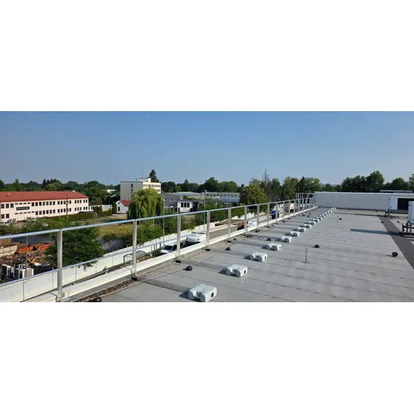 Hlinikové zábradlie VarioRail ALU Stabil 24, Vzpriamené – s priebežnými tyčami zábradlia, dĺžky do 90 m