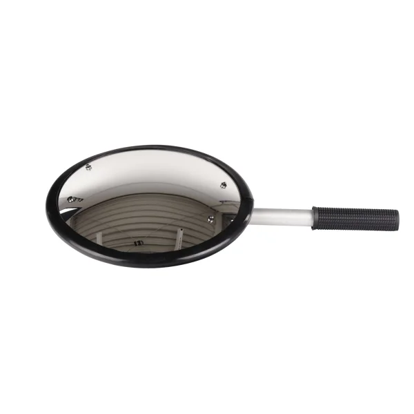 Inšpekčné zrkadlo so svetlom Spexi Premium a kolieskami – akrylát, pr.  25 cm