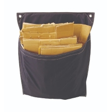 Jenovreckové vrece na triedenie odpadu, TrolleySack 50 l – modrá, 750×600 mm