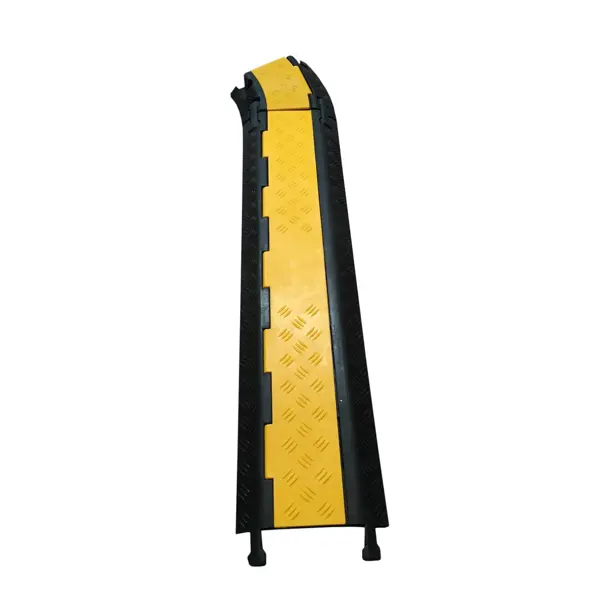 Káblový prejazd, most 1 t, koncový diel – 160×250×50 mm, čierna