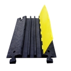 Káblový prejazd, most 20 t – 900×500×70 mm, žlto-čierna