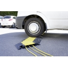 Káblový prejazd, most 20 t – 900×500×70 mm, žlto-čierna