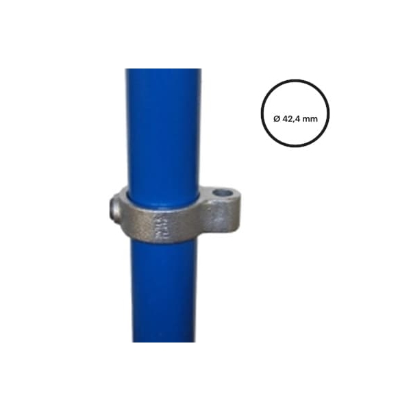 Konštrukčný fiting, spojka ocelový trubek pr. 42,4 mm – Pántové očko 138-C42