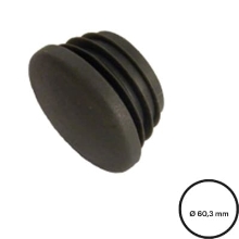 Konštrukčný fiting, spojka ocelový trubek pr. 60,3 mm – Plastová záslepka na oceľové rúrky 133-E60