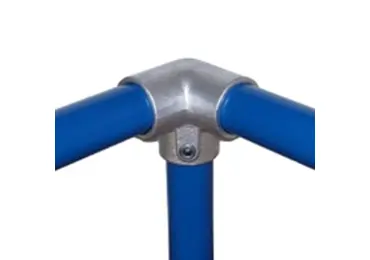 Konštrukčný fiting, spojka oceľových rúrok 128 – rohový ukončovací spoj