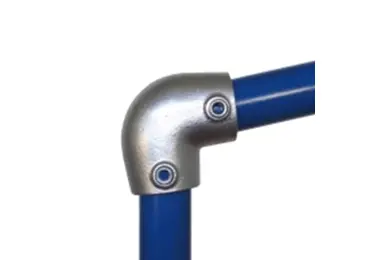 Konštrukčný fiting, spojka oceľových rúrok 154 – uhlové koleno 0˚ až 11˚