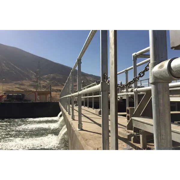 Konštrukčný fiting, spojka oceľových rúrok pr. 26,9 mm – Dvojitá spona 171-A27