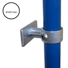 Konštrukčný fiting, spojka oceľových rúrok pr. 33,7 mm – Držiak zábradlia 143-B34