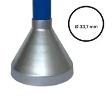 Konštrukčný fiting, spojka oceľových rúrok pr. 33,7 mm – Krytka 192-B34