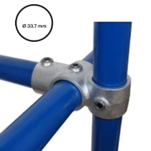 Konštrukčný fiting, spojka oceľových rúrok pr. 33,7 mm – Regálová spojka 165-B34