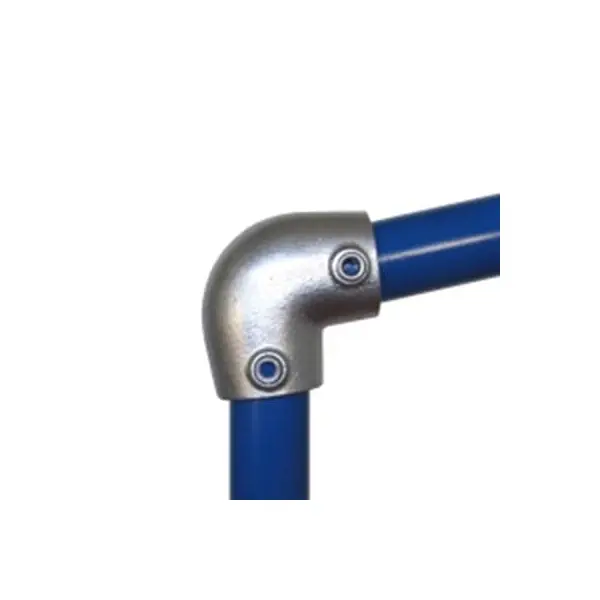 Konštrukčný fiting, spojka oceľových rúrok pr. 33,7 mm – Úhlové koleno 0-11°, 154-B34